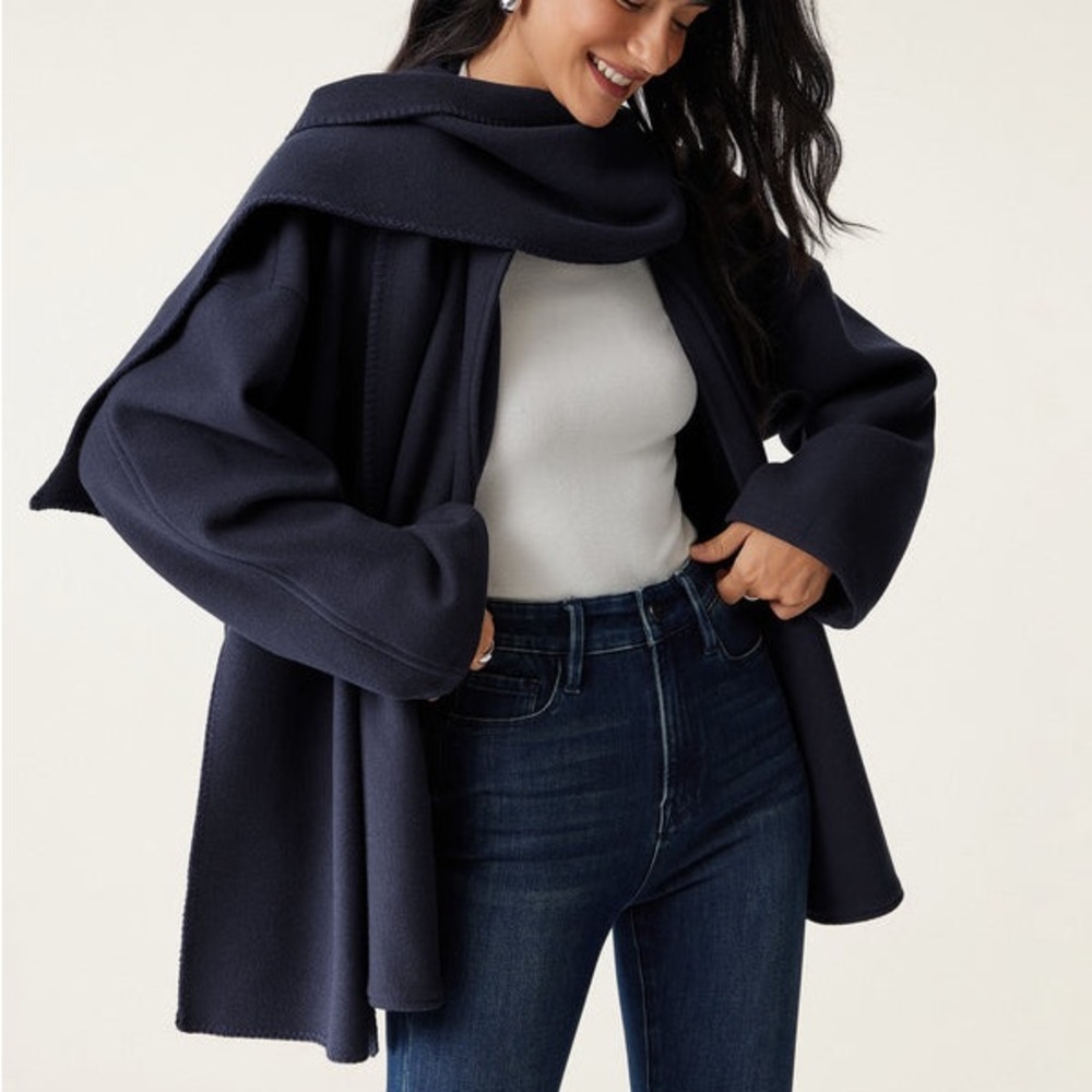 NWT OGL Cash Soft Scarf Jacket -S